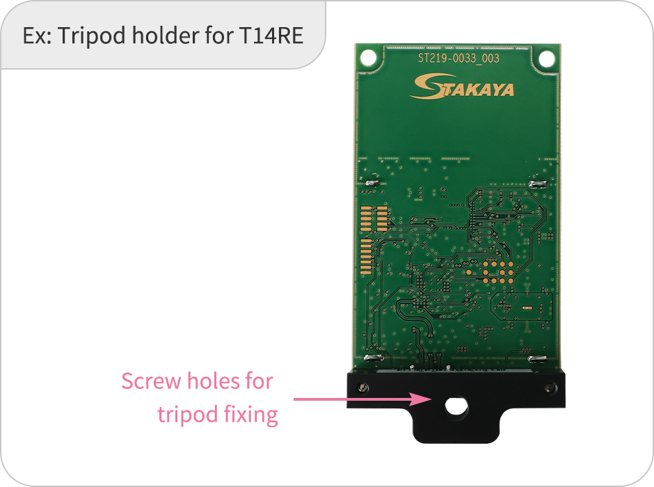 Ex: Tripod holder for T14RE